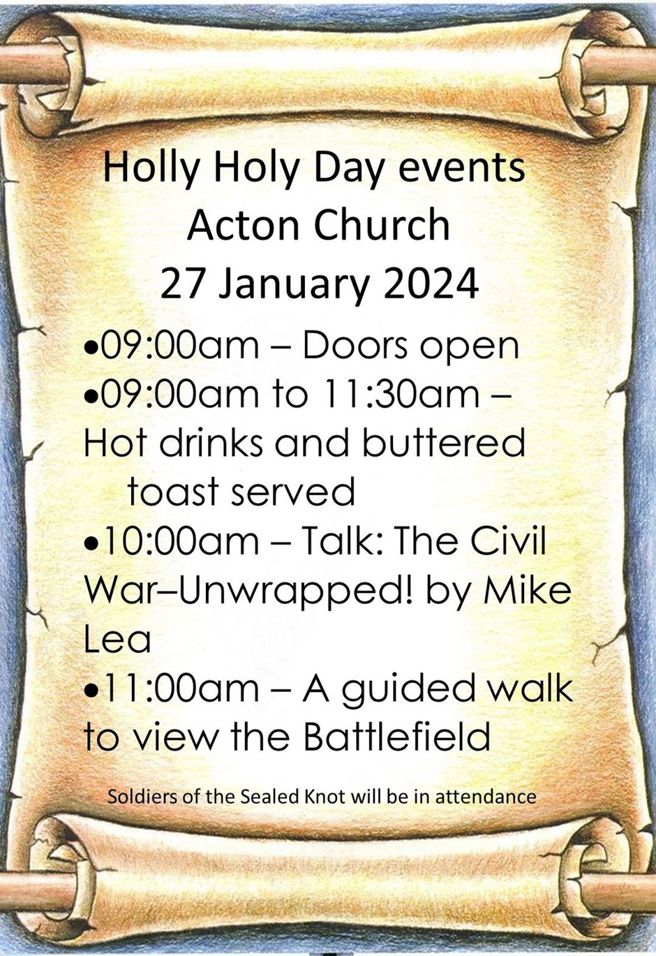 Battle of Nantwich ‘Holly Holy Day’ 2024